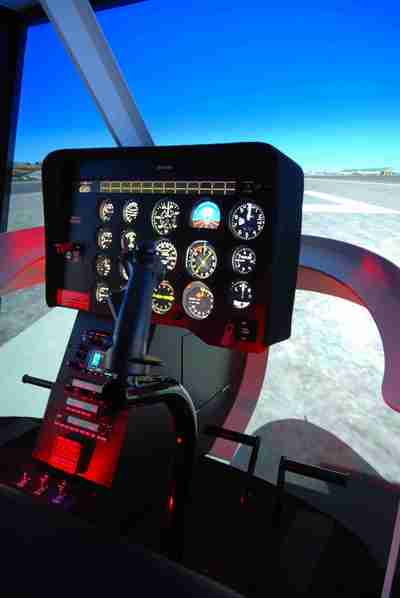 Platinum Simulators Professional Helicopter Simulator Instrument Panel