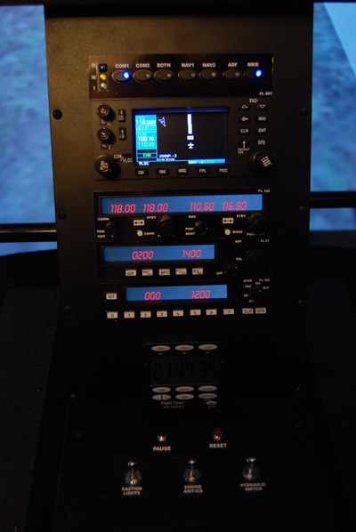 Platinum Simulators Professional Helicopter Simulator Radio Stack